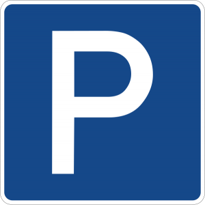 P wie Parktplatz 